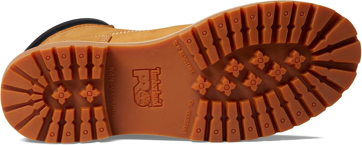 Timberland PRO Women’s Direct Attach 6 Inch Waterproof Insulated Soft Toe Boots(Wheat V1)