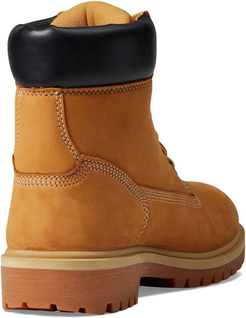 Timberland PRO Women’s Direct Attach 6 Inch Waterproof Insulated Soft Toe Boots(Wheat V1)