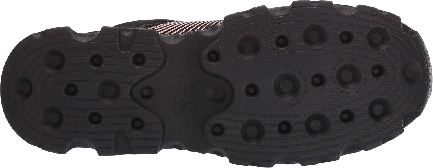Timberland PRO Women’s Powertrain Sport Alloy Toe SD+ Industrial & Construction Shoe(Black  Rose Gold)