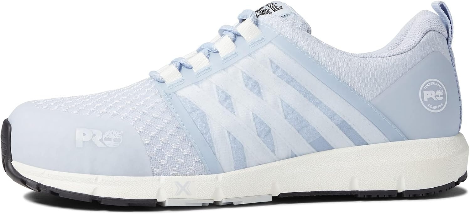 Timberland PRO Men’s Radius Composite Safety Toe Athletic Industrial Work Shoe(Blue/White)