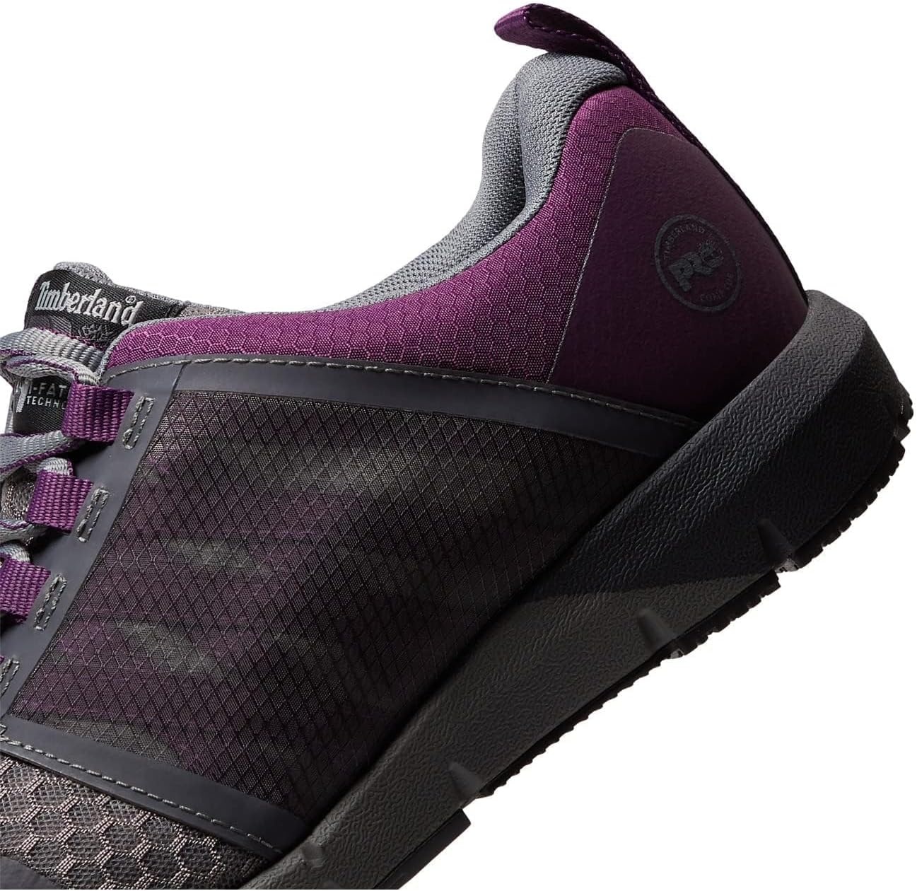 Timberland PRO Men’s Radius Composite Safety Toe Athletic Industrial Work Shoe(Grey/Purple)