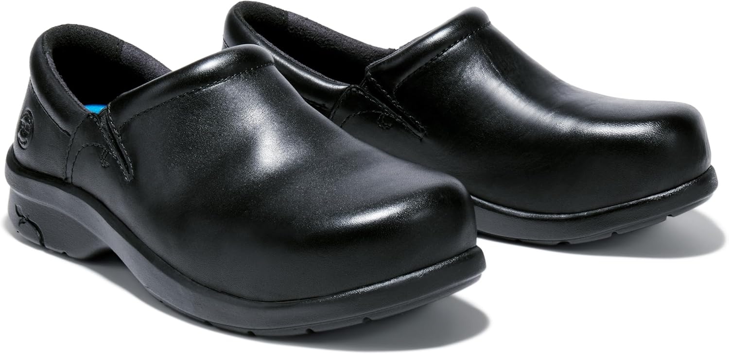 Timberland PRO Women’s Newbury Alloy Safety Toe Static Dissipative Industrial Casual Work Shoe(Black)