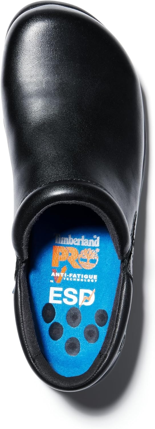 Timberland PRO Women’s Newbury Alloy Safety Toe Static Dissipative Industrial Casual Work Shoe(Black)