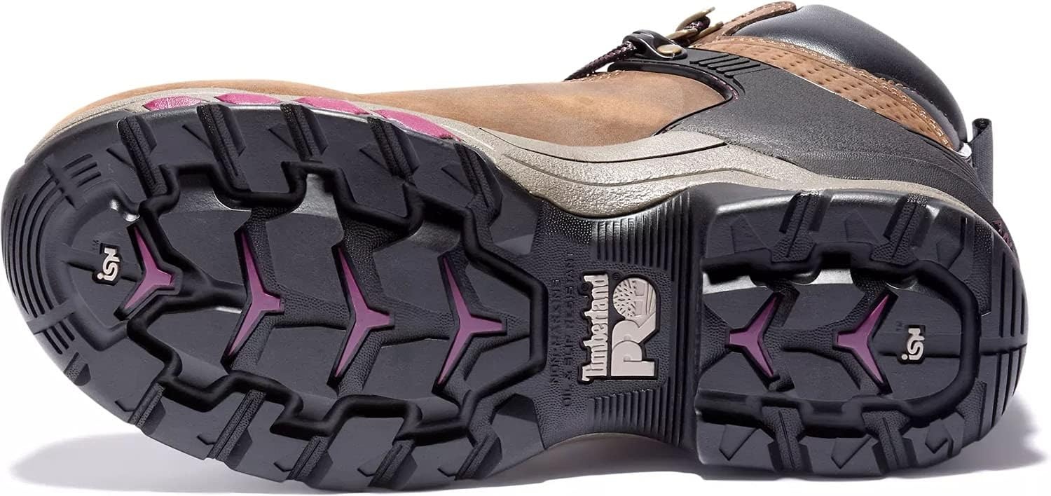 Timberland PRO Hypercharge 6″ Composite Safety Toe Waterproof(Brown Maroon)
