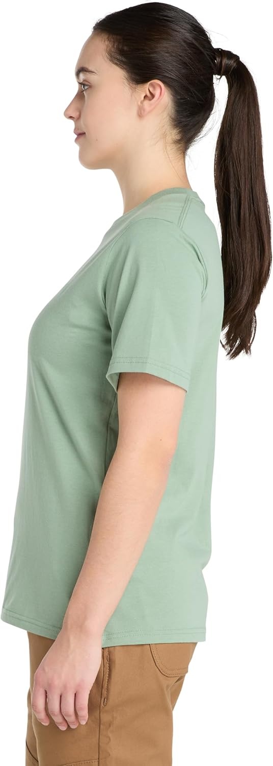 Timberland PRO Women’s Cotton Core Short-Sleeve T-Shirt,(Green Bay)