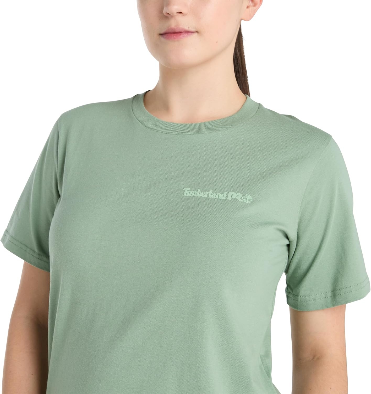 Timberland PRO Women’s Cotton Core Short-Sleeve T-Shirt,(Green Bay)