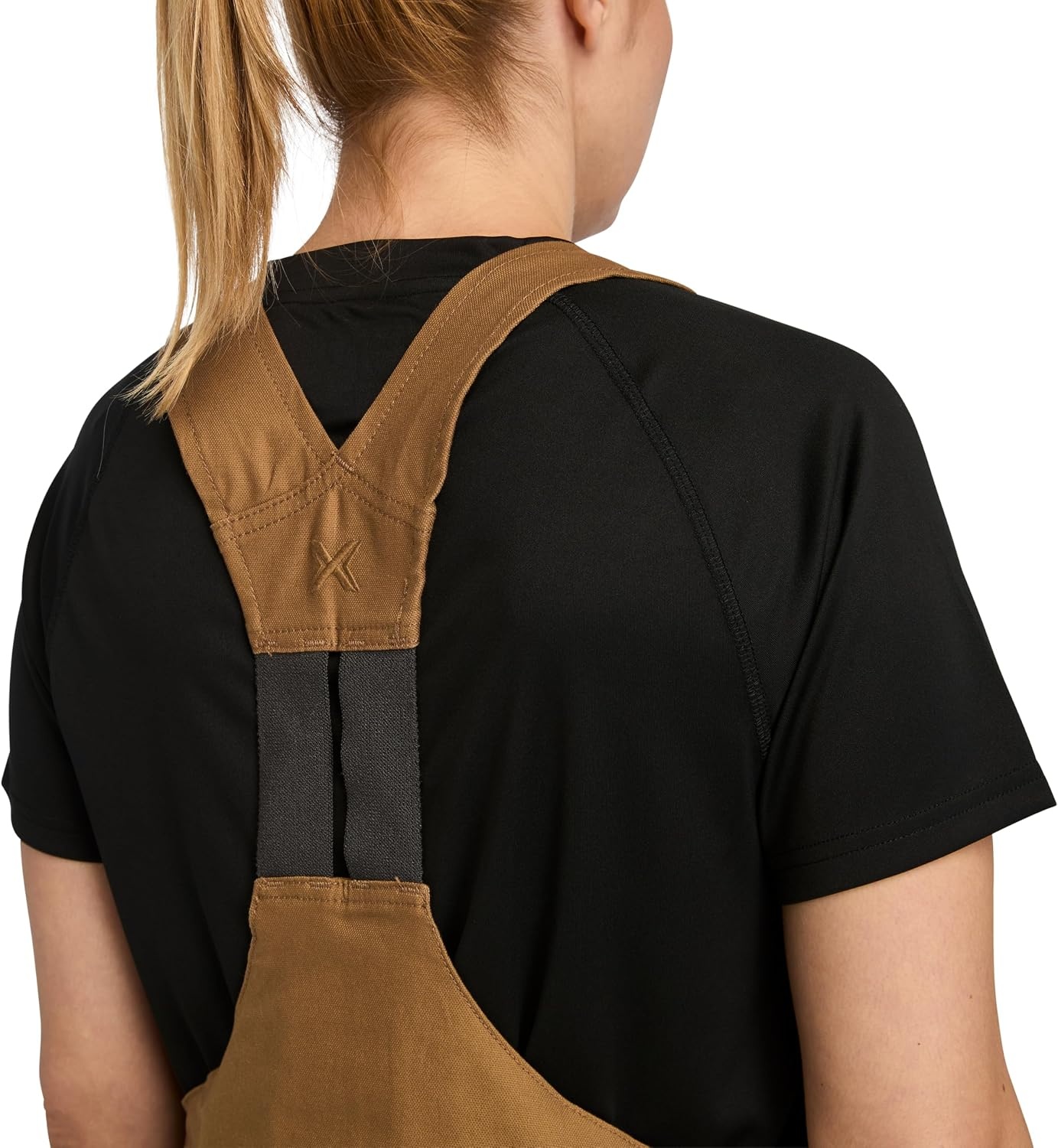 Timberland PRO Women’s Gritflex Canvas Bib Overalls(Dark Wheat)