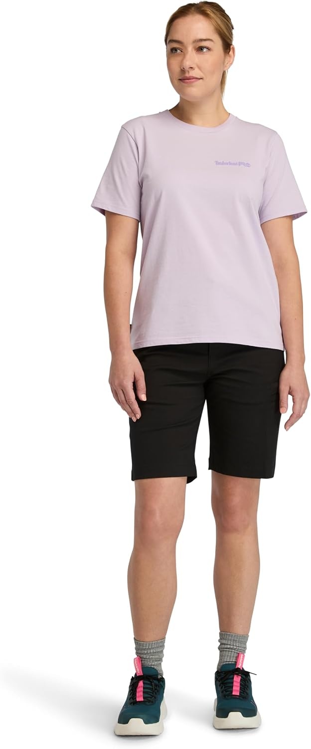 Timberland PRO Women’s Core Short Sleeve T-Shirt(Pastel Lilac)