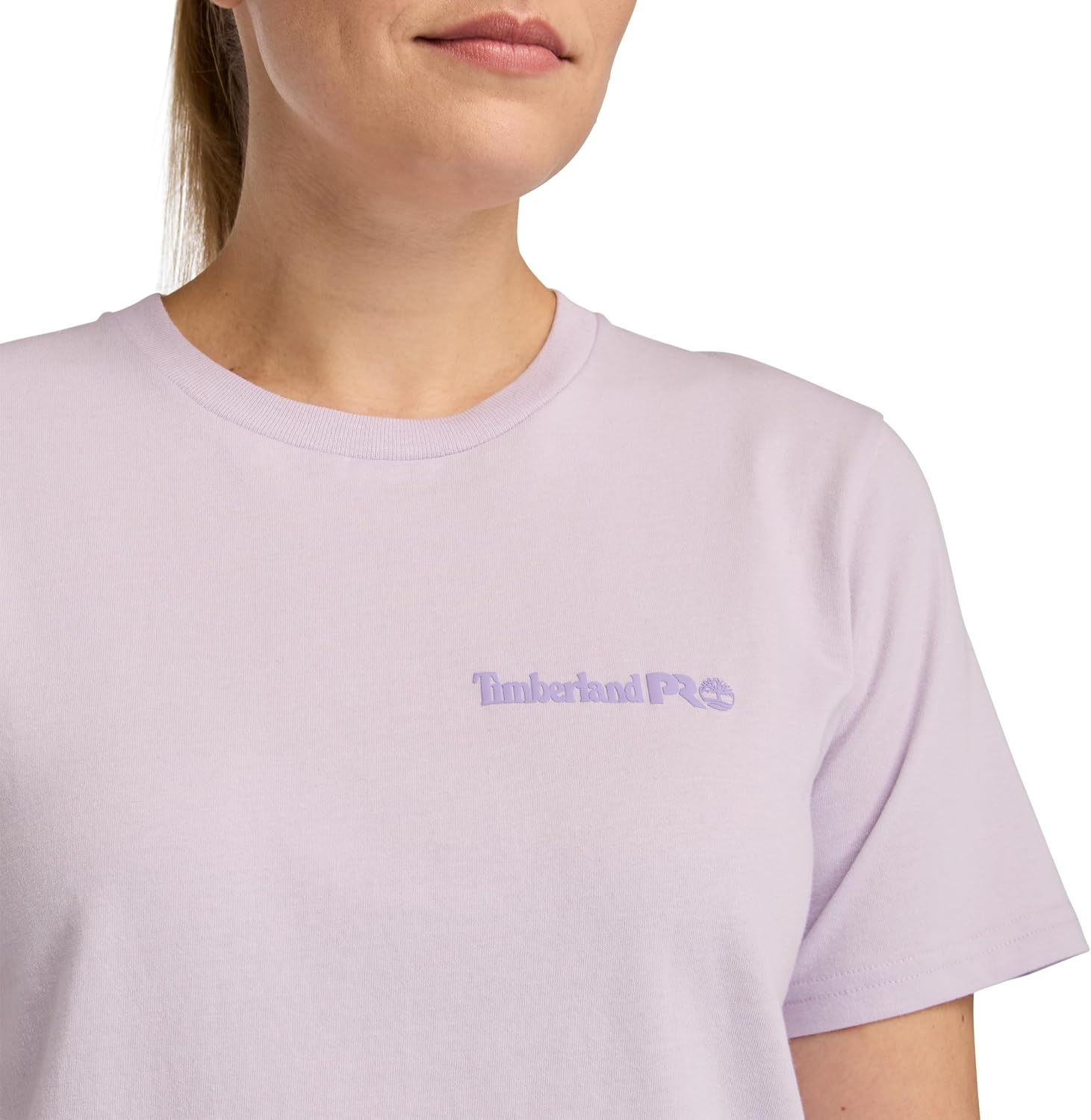Timberland PRO Women’s Core Short Sleeve T-Shirt(Pastel Lilac)
