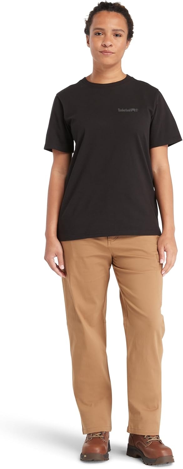 Timberland PRO Women’s Core Short Sleeve T-Shirt(Black)