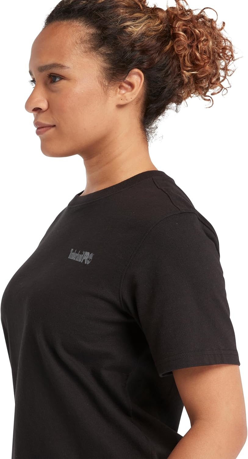 Timberland PRO Women’s Core Short Sleeve T-Shirt(Black)