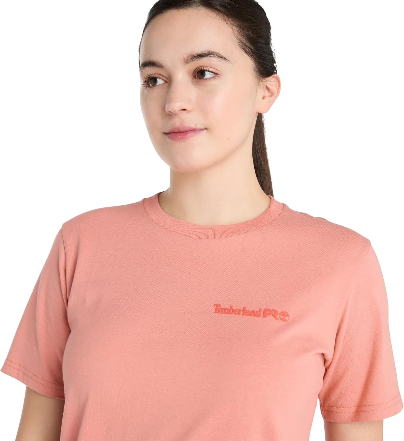 Timberland PRO Women’s Cotton Core Short-Sleeve T-Shirt,(Terra Cotta)