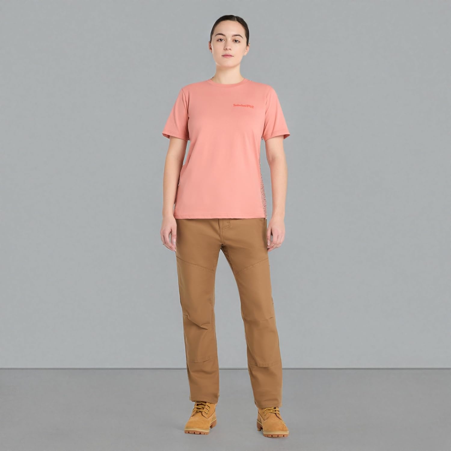 Timberland PRO Women’s Cotton Core Short-Sleeve T-Shirt,(Terra Cotta)