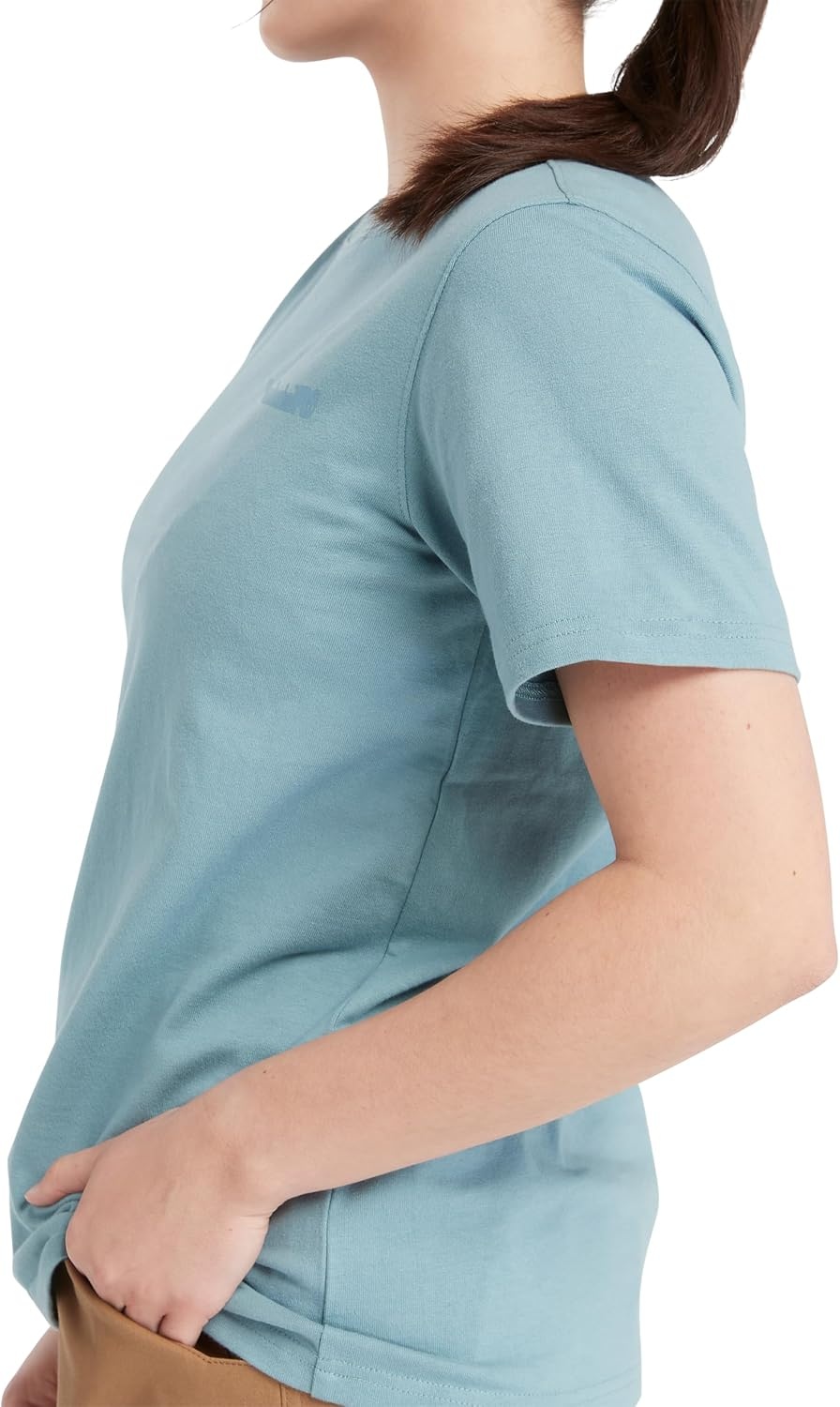 Timberland PRO Women’s Core Short Sleeve T-Shirt(Smoke Blue)