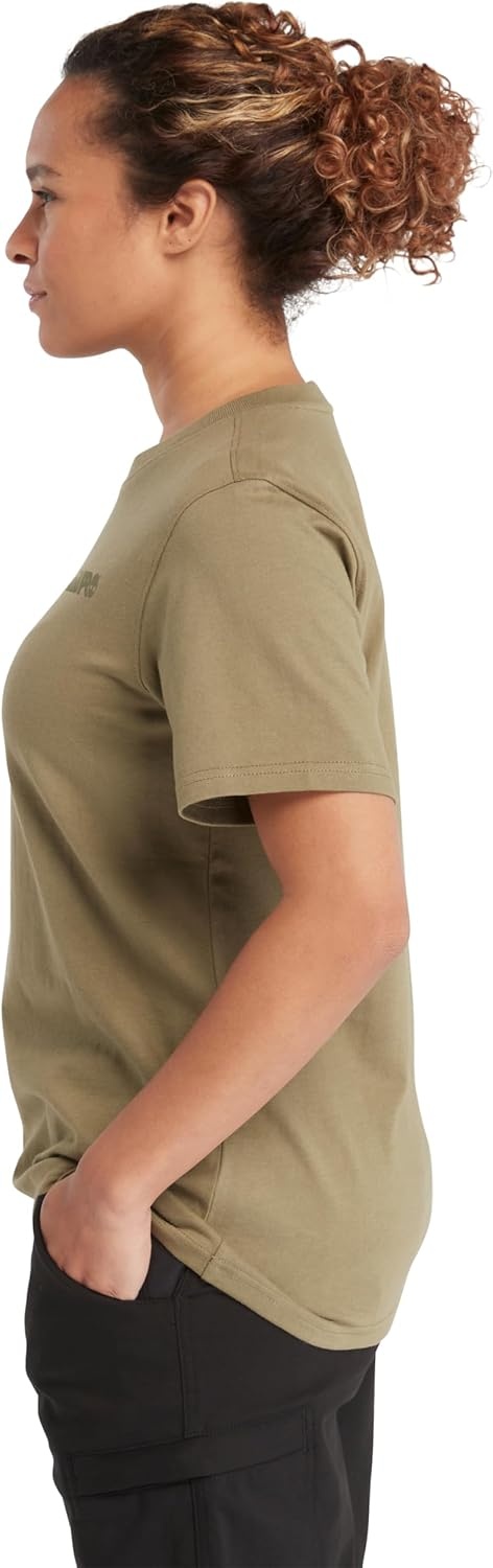 Timberland PRO Women’s Core Short Sleeve T-Shirt(Burnt Olive)